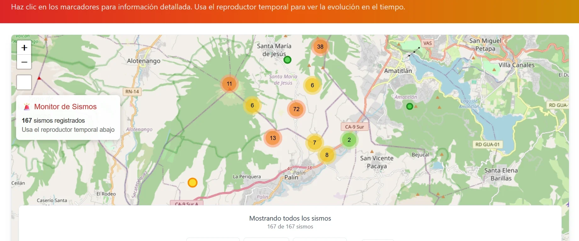 Presentan monitor de sismos en tiempo real en Guatemala