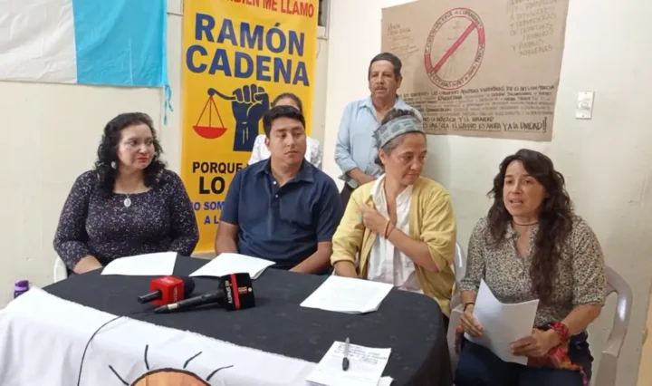 “El silencio también es cómplice”: organizaciones sociales llaman a respaldar al abogado Ramón Cadena, criminalizado por el Estado de Guatemala